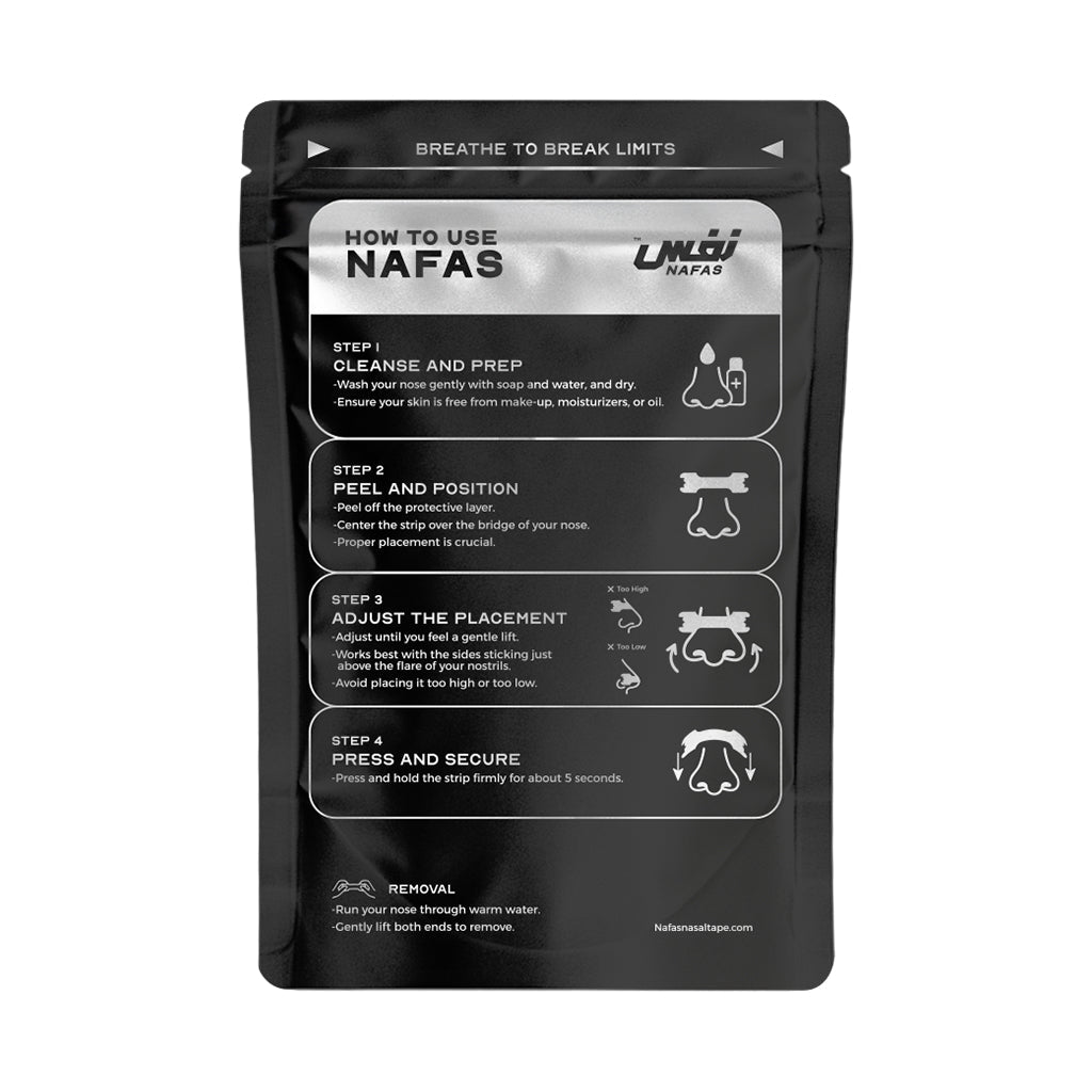 Black Nafas Nasal Tape